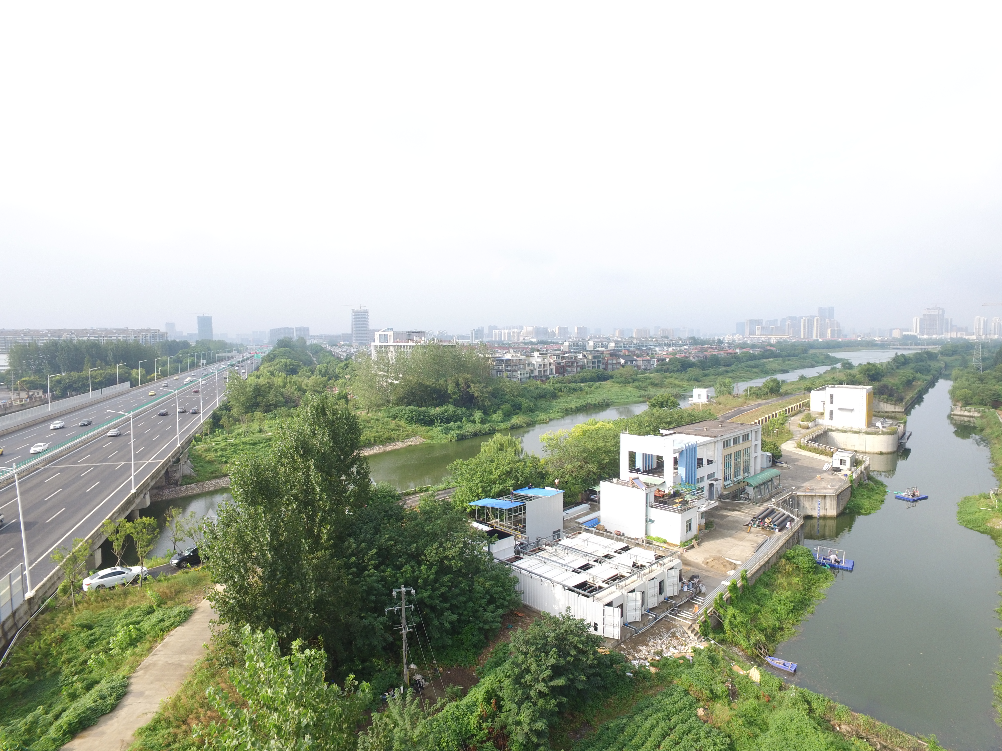 興家圩泵站前池水質提升項目簡介